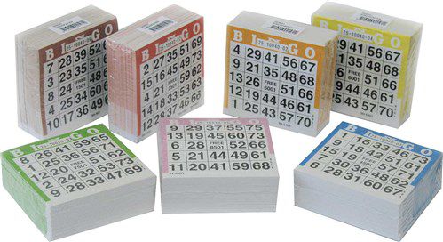 Bingoblok 10x10cm 20 x 25 vel