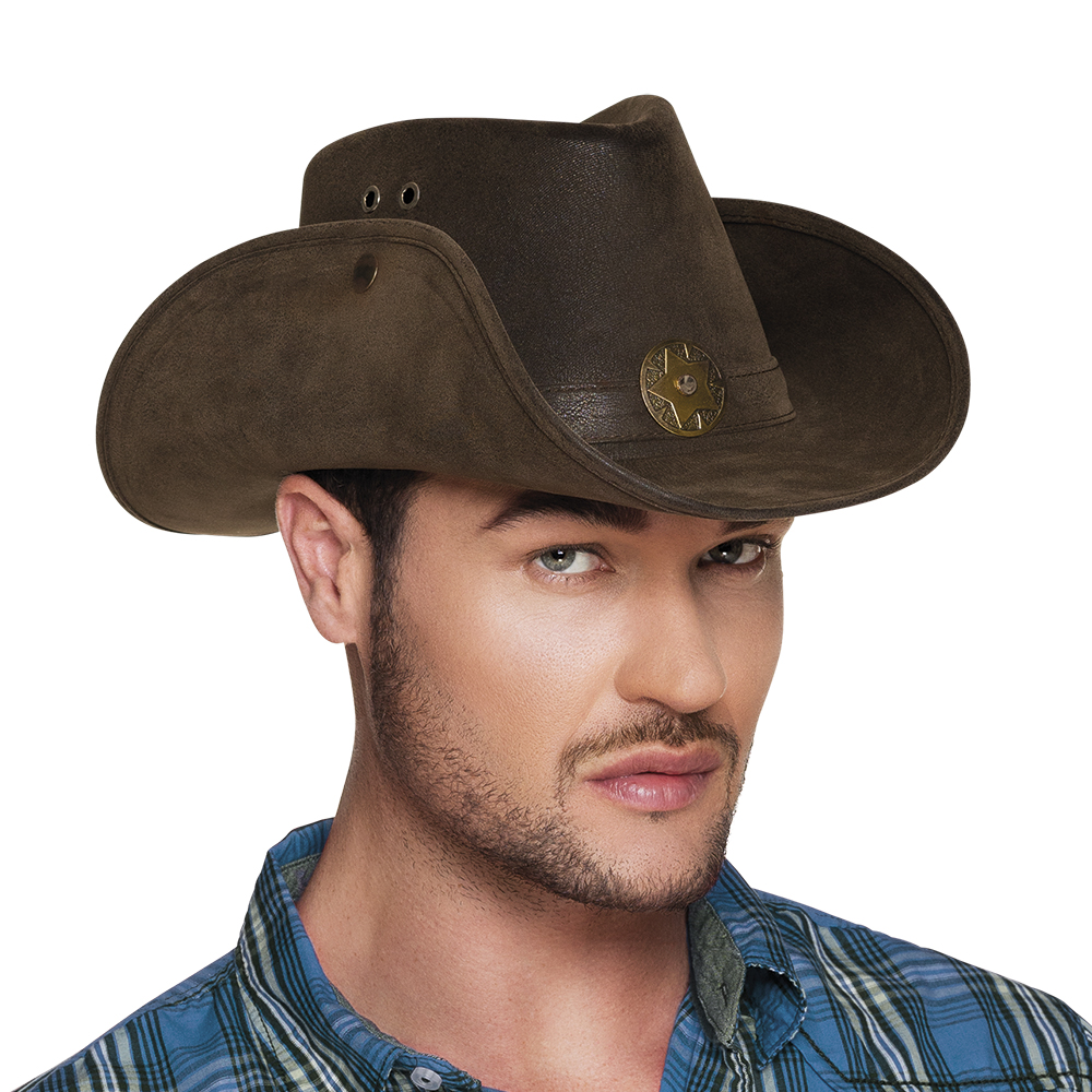 Cowboyhoed Nevada (leatherlook)