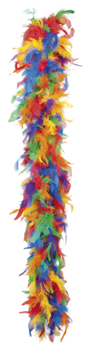 Boa 50 g Party veelkleurig (180 cm)