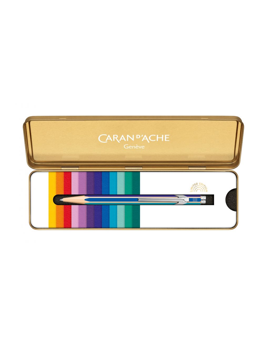Caran d'Ache 849 Colour Treasure Cold Rainbow Balpen (Limited Edition) - Afbeelding 2