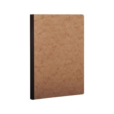 Clairefontaine "Age Bag" 14,8x21cm Notitieboek Met Flexibele Kaft Tabacco