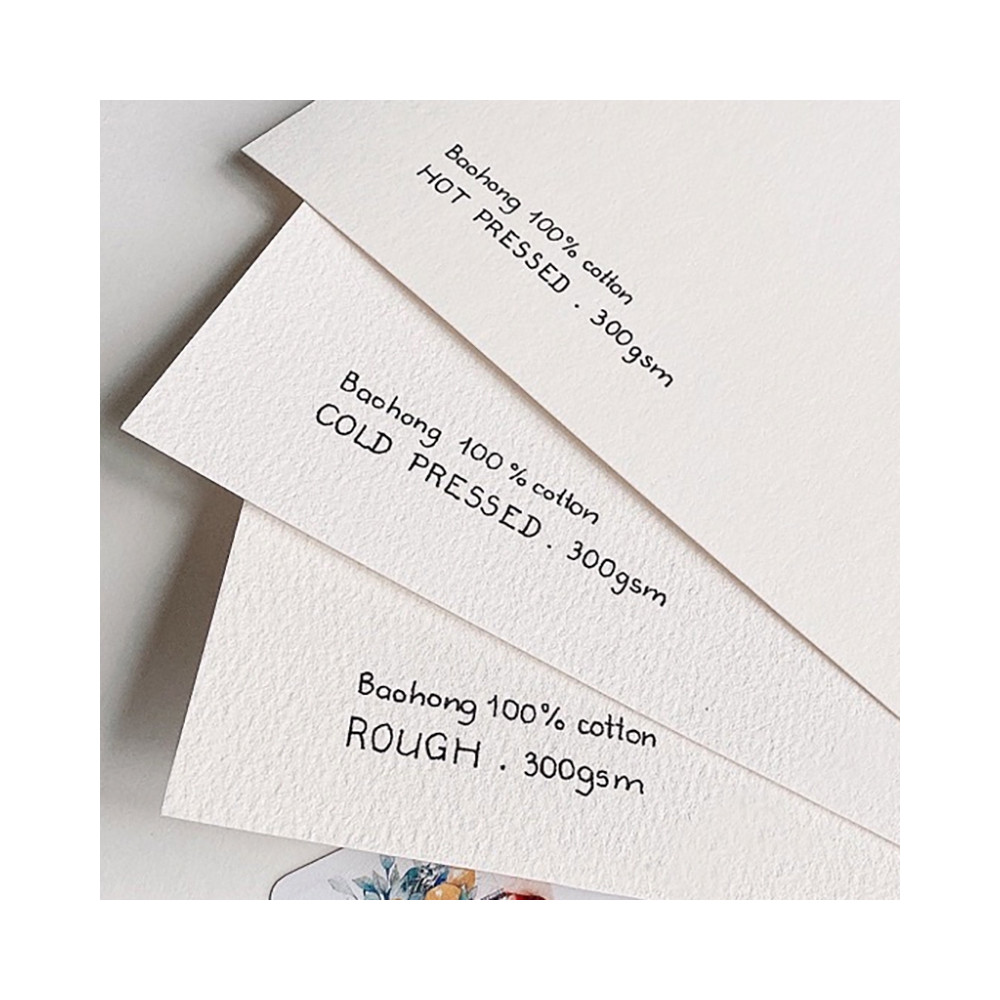Baohong Professioneel Aquarelpapier In Blik 10x15cm - Afbeelding 3