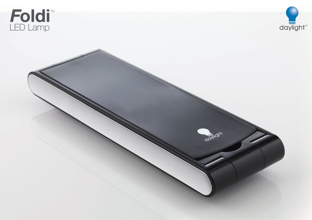 Daylight Foldi LED lamp zwart(stk)* - Afbeelding 3