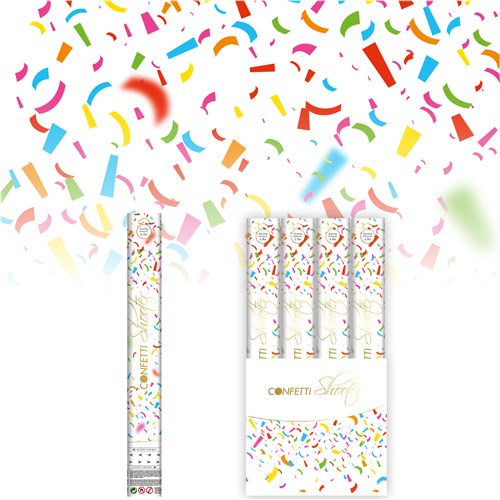 Confetti shooter multi color (40cm)