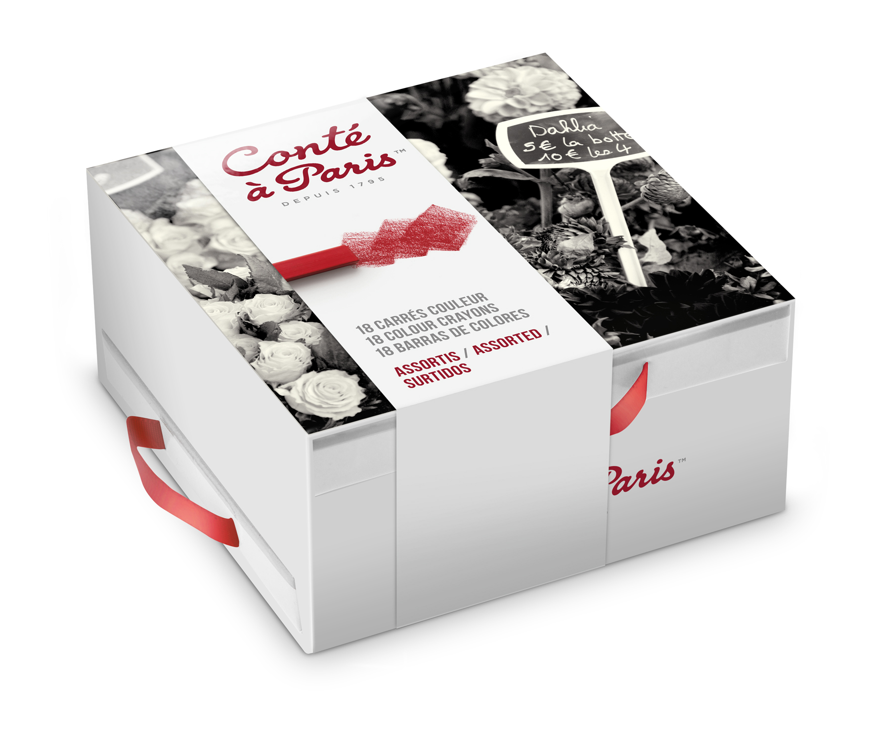 Conté à Paris Carré Box – 18 Kleuren