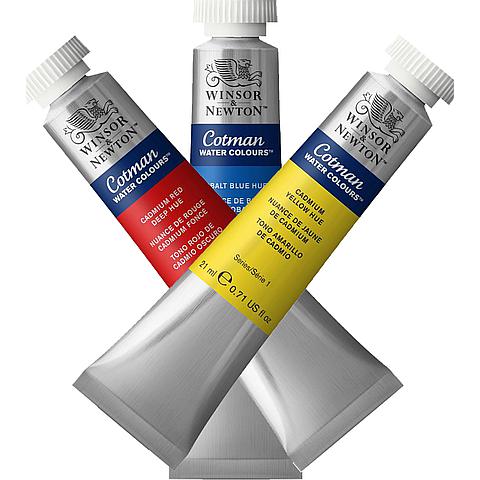 Winsor & Newton Cotman Water Colours tube 21ml - keuze uit 43 kleuren 