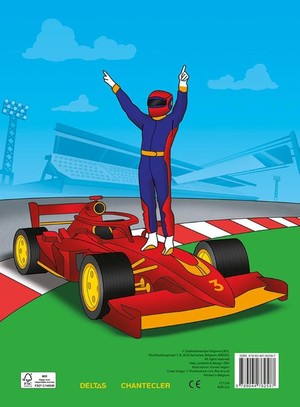 Formule 1 Color Kleurboek - Afbeelding 1