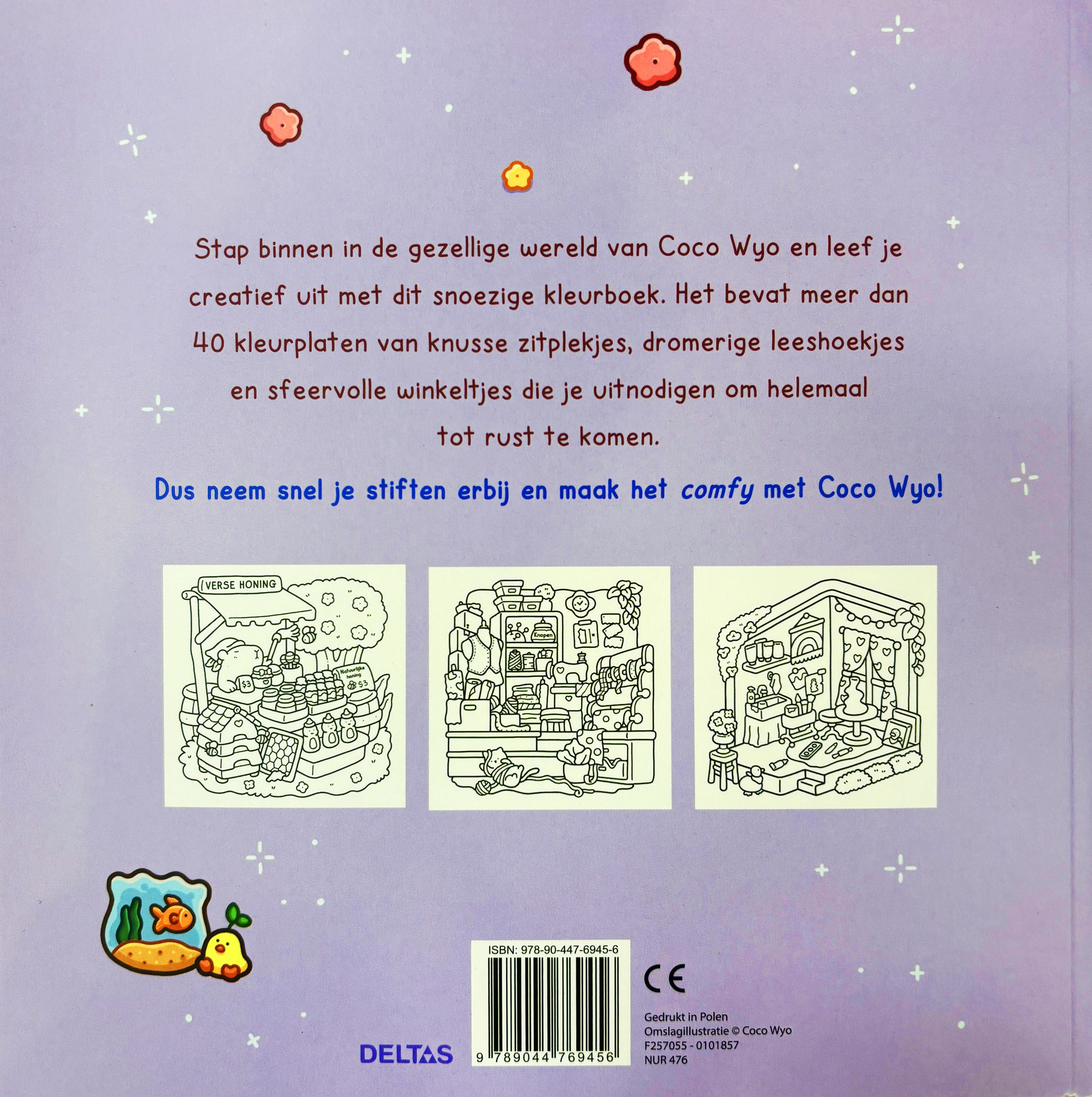 Cozy Corner Cute & Comfy kleurboek - Coco Wyo - Afbeelding 2