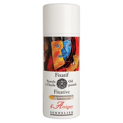 Fixatief voor oliepastels "D' Artigny"  spuitbus 400ml