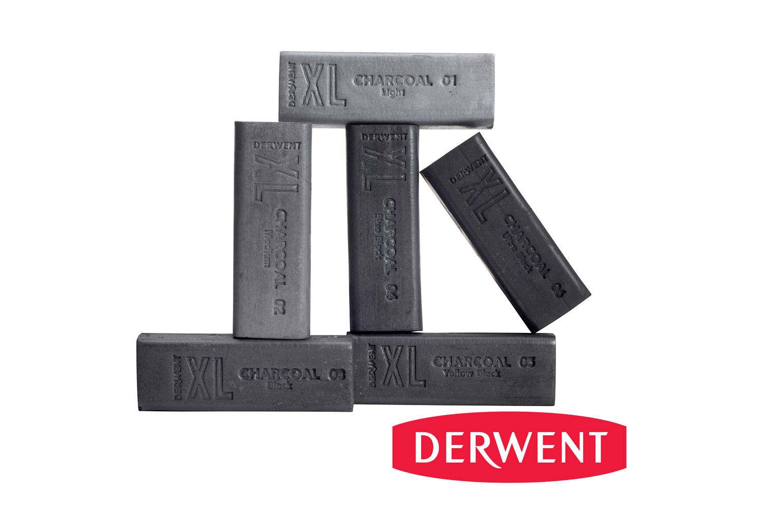 Derwent Houtskool XL Blocks - Keuze uit meerdere soorten
