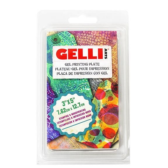 Gelli Arts - Gel Printing Plate 7,6x12,7cm