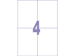 Etiket Kangaro ILK 105x148mm doos a 25 vel 4 etiketten per vel - Afbeelding 2