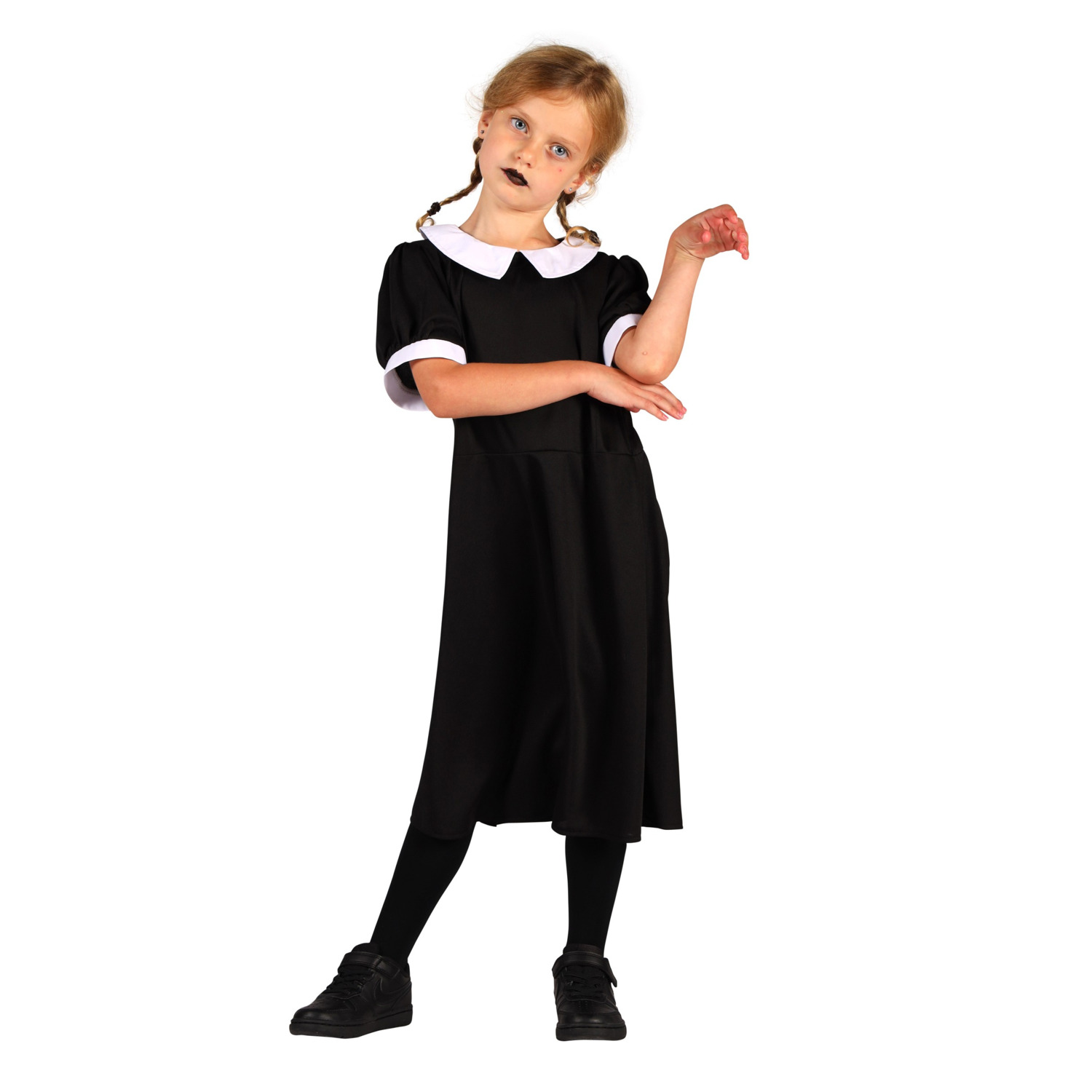 Jurkje Wednesday Addams  "Black Doll" Kind