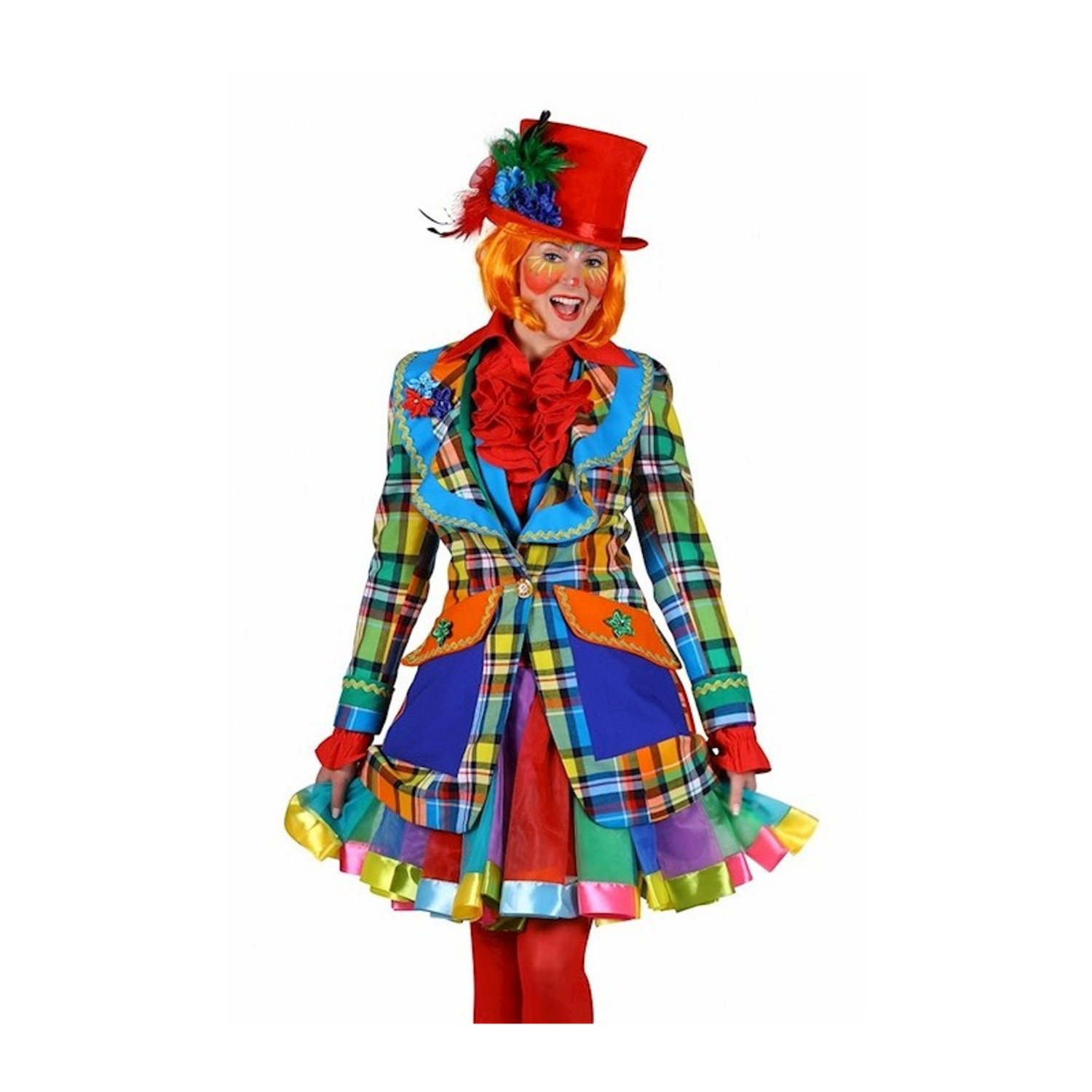 Themajas Carnavalsjas Dame "Pinky", Mix Van Kleuren