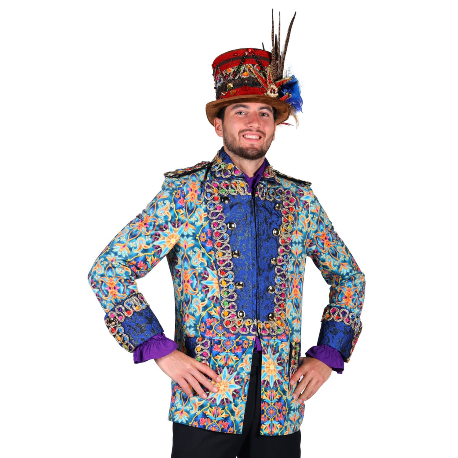 Carnavalsjas Heer Spring Fair Mix Van Kleuren - Afbeelding 2