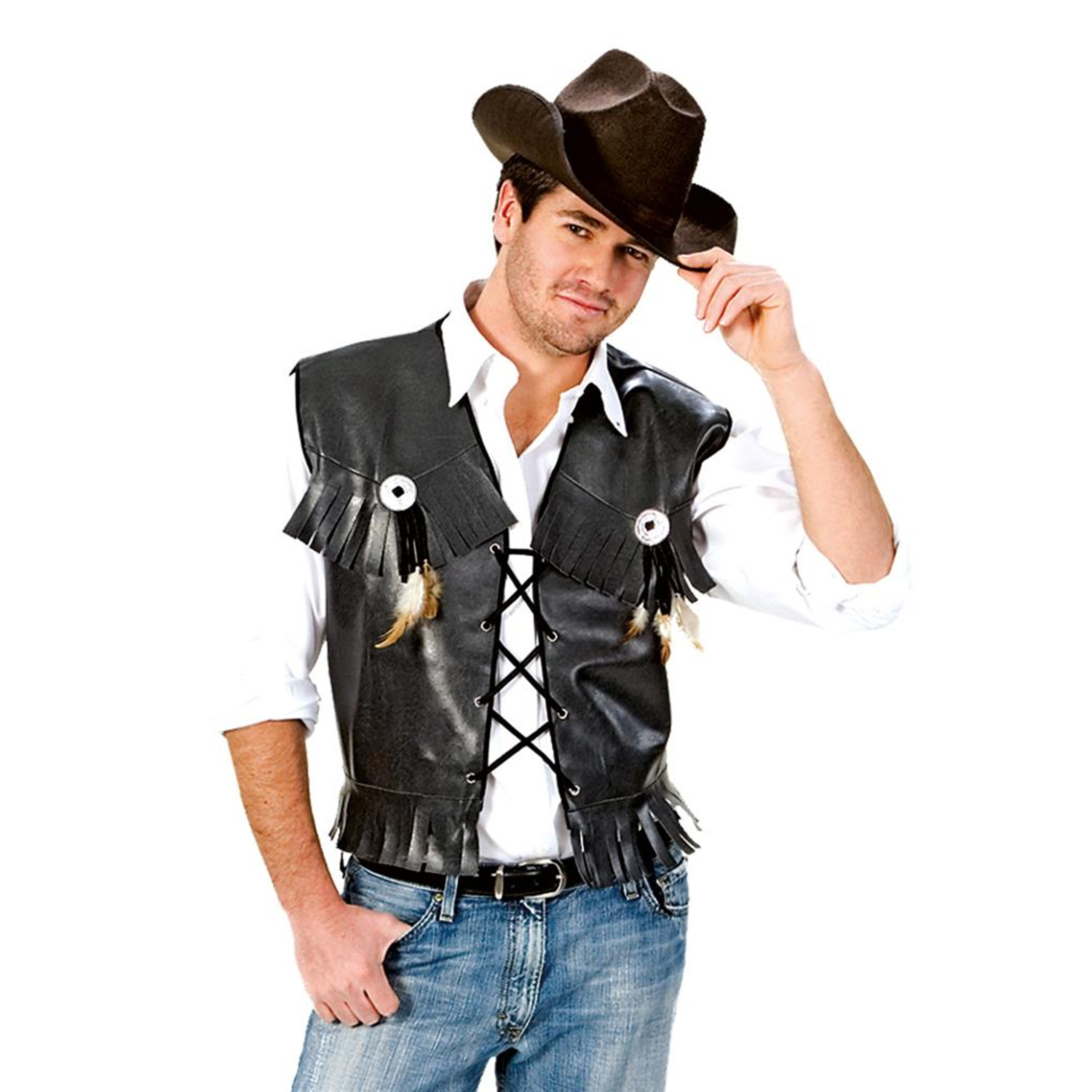 Frontier Cowboy Sheriff Vest 