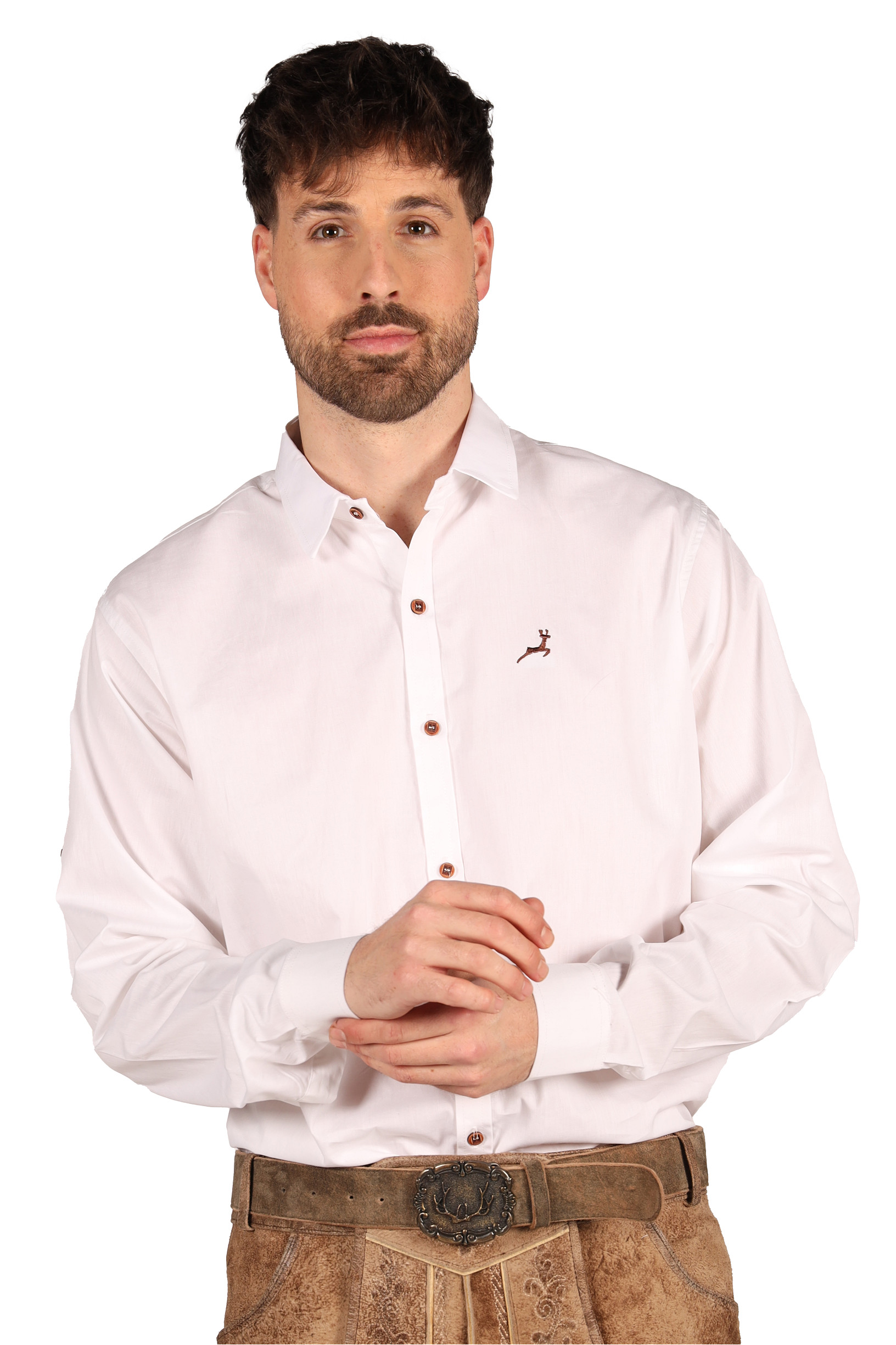 Oktoberfest Trachtenhemd blouse "Luca"  - Afbeelding 2