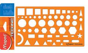 Maped Technic Normographe – Creatief tekenen met perfecte vormen