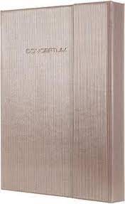 Notitieboek Sigel Conceptum Glam hardcover A6  Champagne