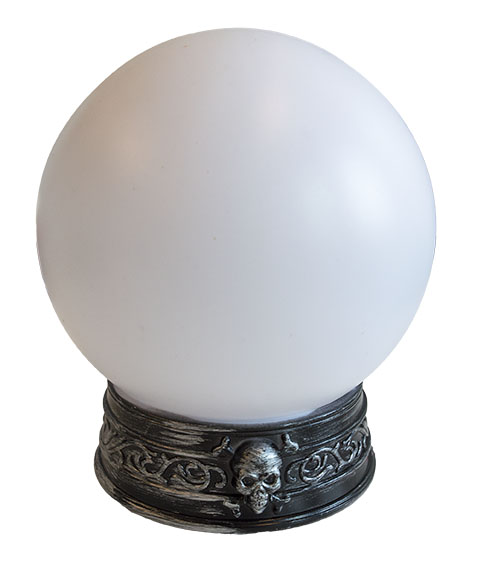 Glazen Bol met Licht en Geluid