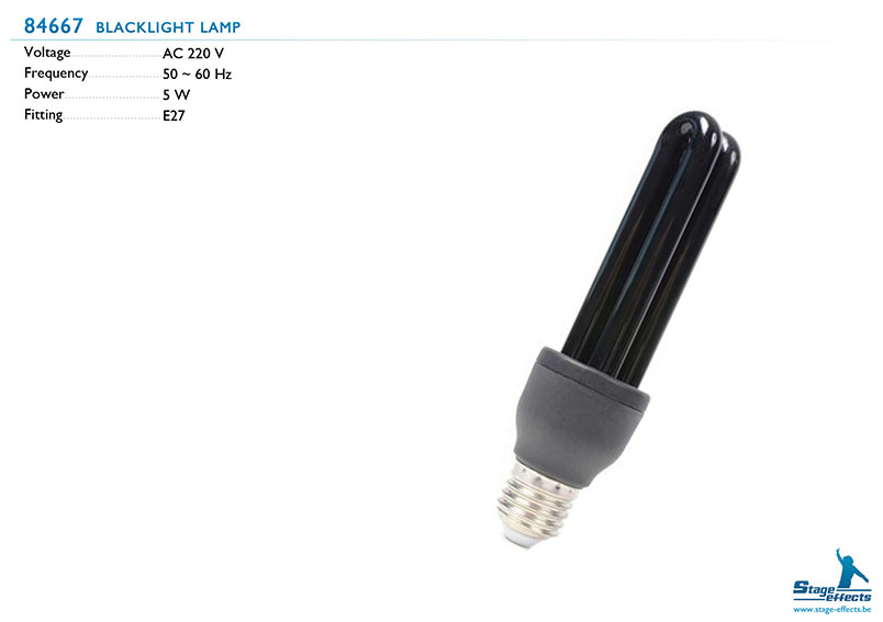 Blacklight Lamp - Afbeelding 1