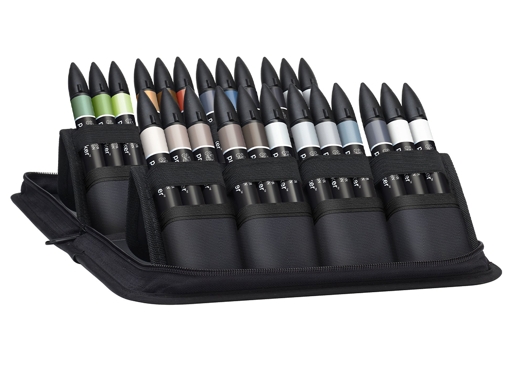 Winsor & Newton Etui voor 24 Promarkers Leeg - Afbeelding 2