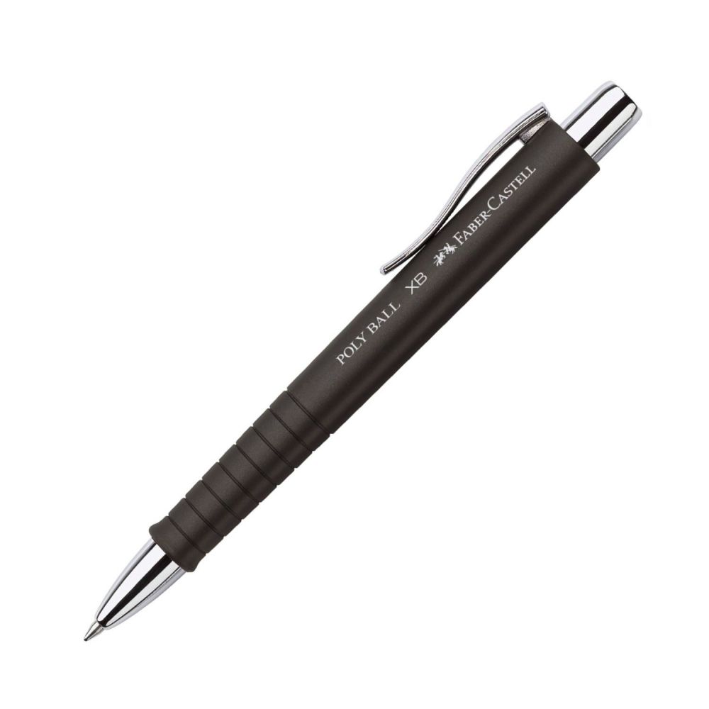 Balpen Faber-Castell Polyball XB  zwart