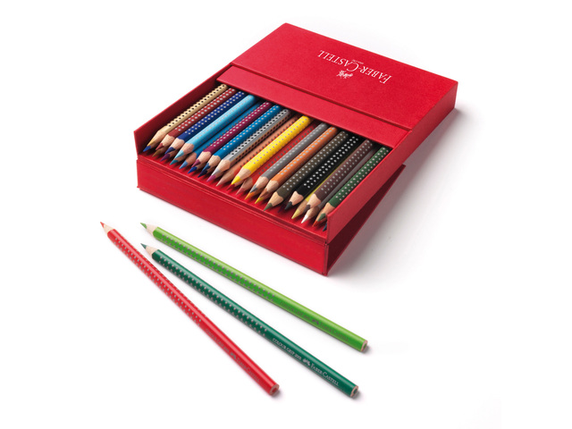 Kleurpotlood Faber-Castell GRIP studiobox a 36 stuks - Afbeelding 2