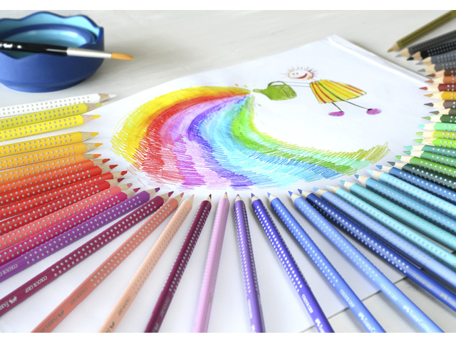 Kleurpotlood Faber-Castell GRIP set a 48 stuks - Afbeelding 2