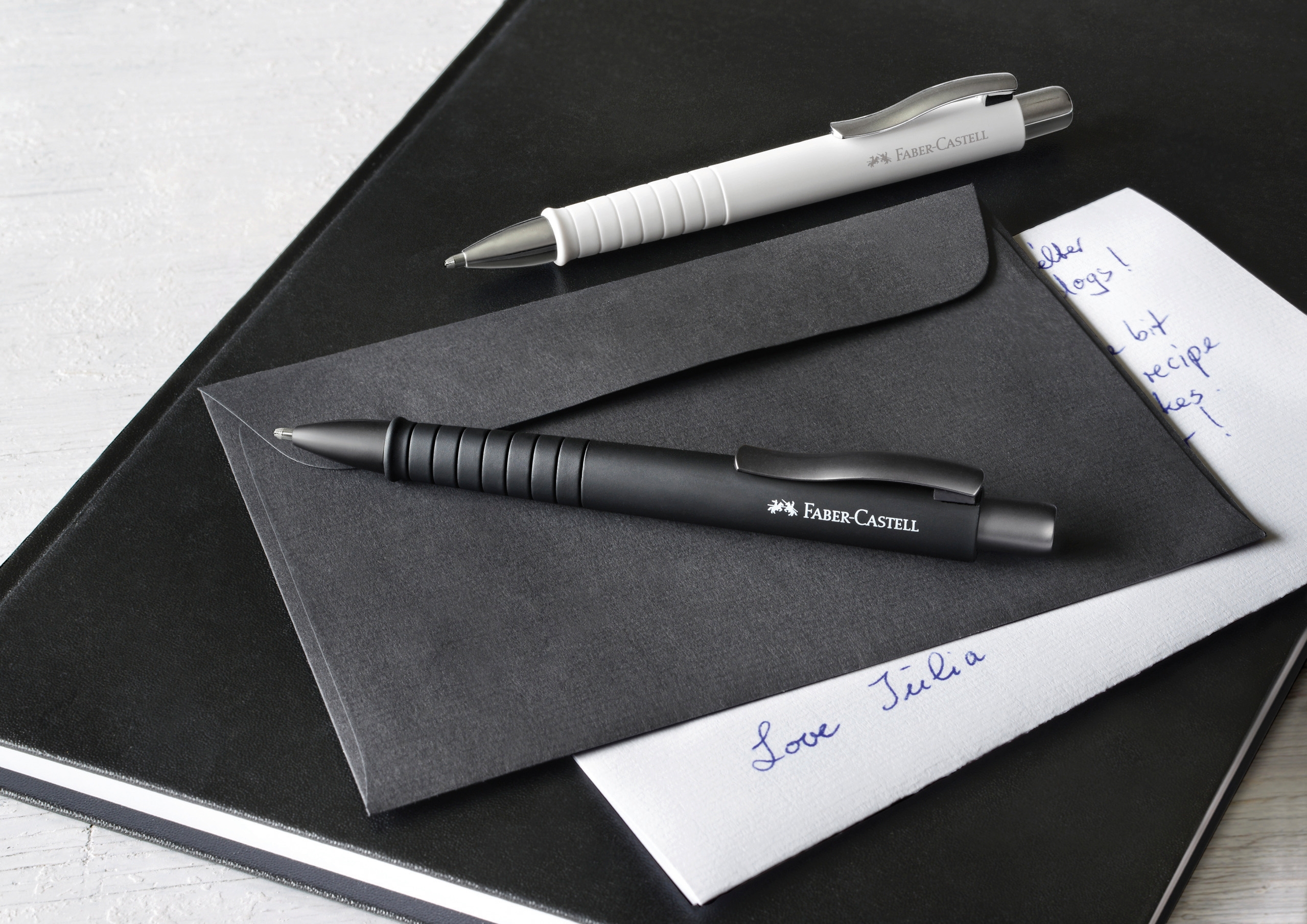 Balpen Faber Castell Polyball XB zwart - Afbeelding 3