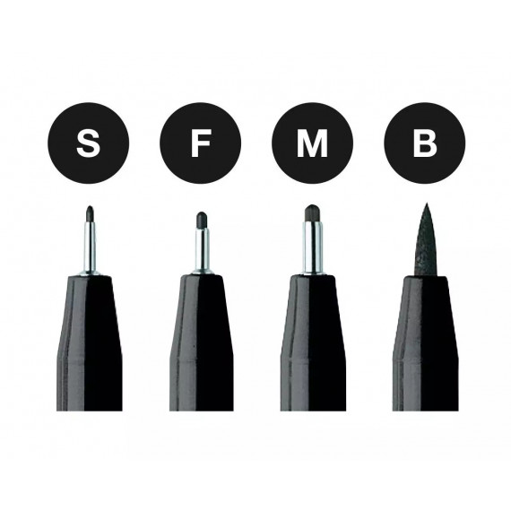 Faber Castell Pitt Artist Pen Stift M 0,7mm - keuze uit 3 kleuren - Afbeelding 2
