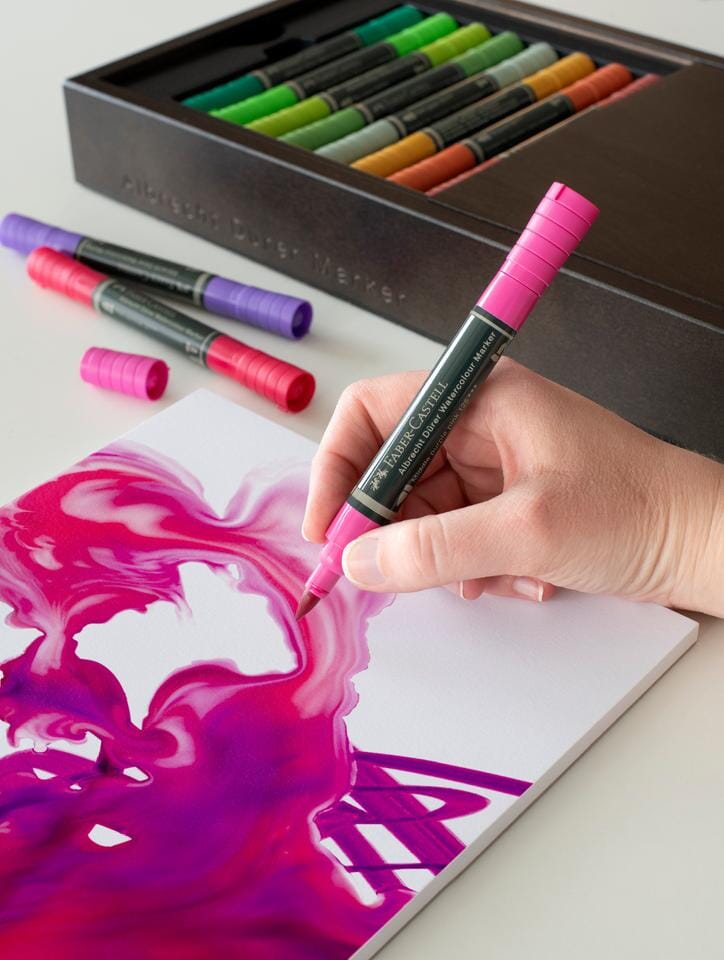 Faber-Castell Art & Graphic Limited edition luxe houten kist met lades - Afbeelding 1