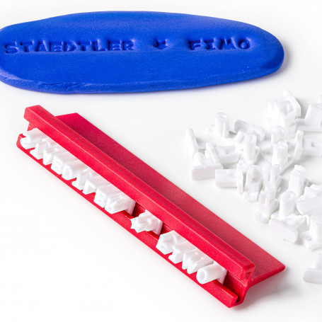 Fimo Letters en Cijfers Stempelset - Afbeelding 2