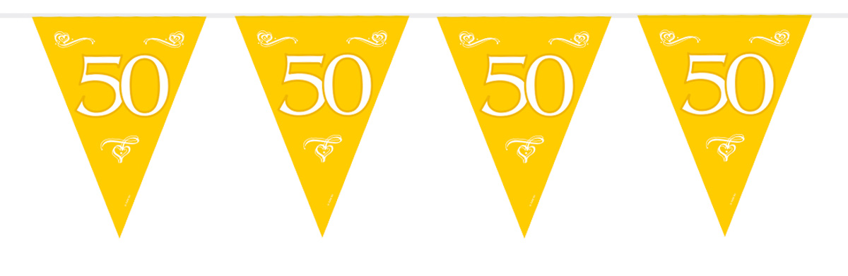 Vlaggenlijn 50 jaar Goud