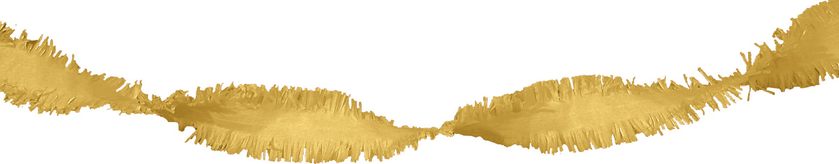 Draaiguirlande Goud 24mtr.