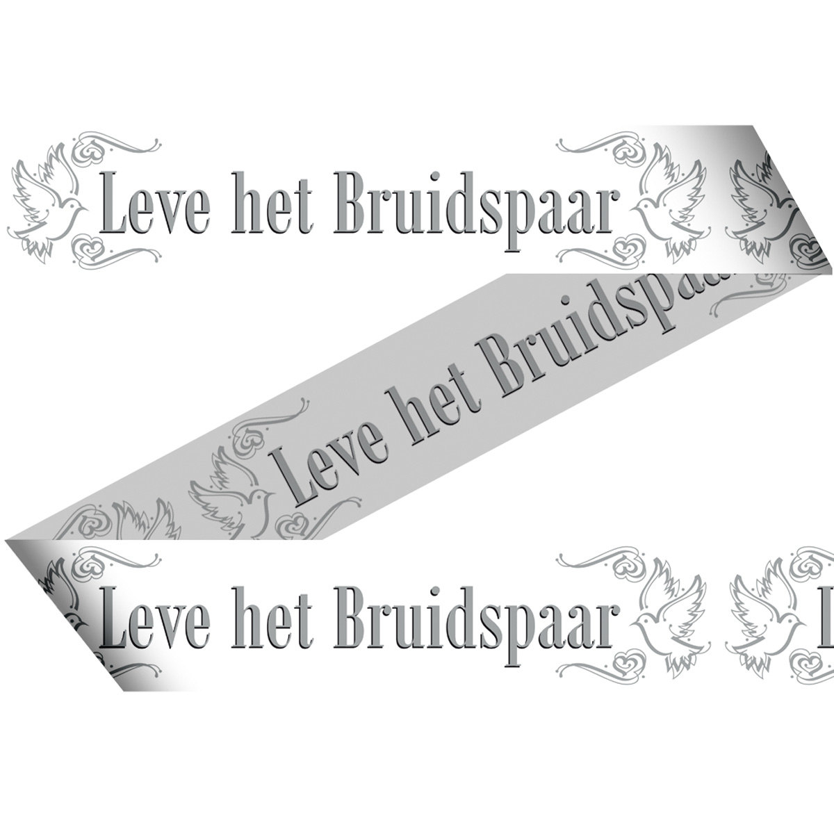 Markeerlint Bruidspaar 15mtr.
