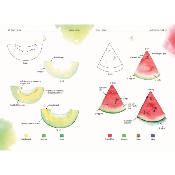 Aquarelleren in 4 stappen - Marina Bakasova - Afbeelding 3