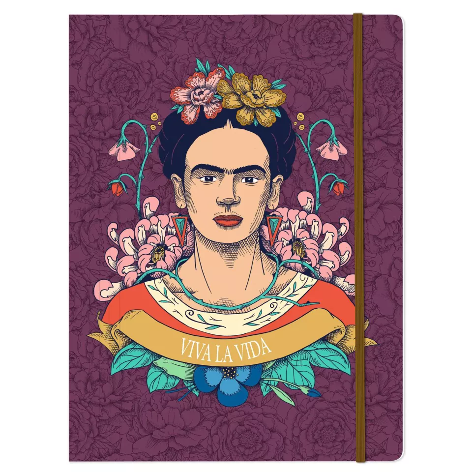 Frida Kahlo, elastomap 24x32 cm - Afbeelding 2