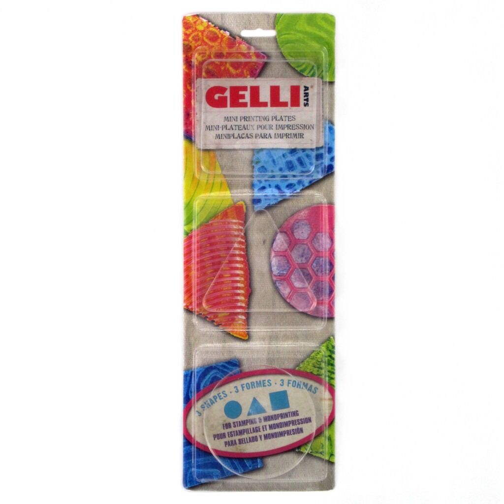 Gelli Plate Printmaking Starter Kit 3st. 7,5cm