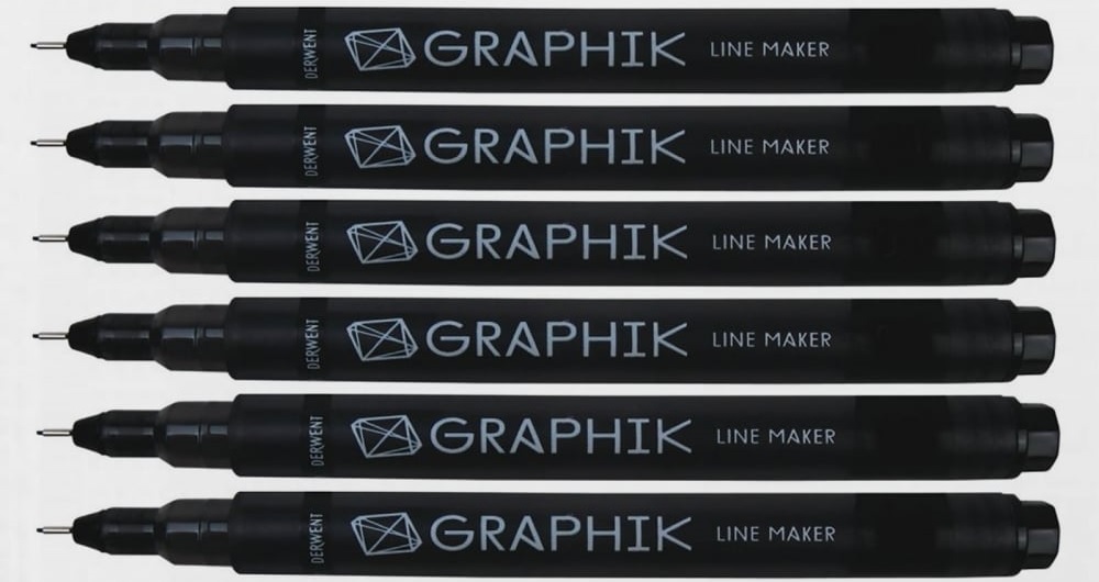 GRAPHIK LINE MAKR 0.3 BLACK