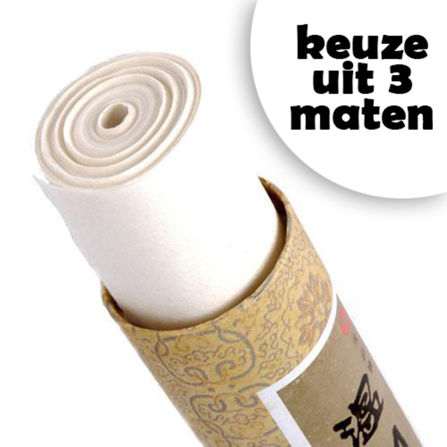 Wenzhou Rijstpapier In Koker - keuze uit 3 maten