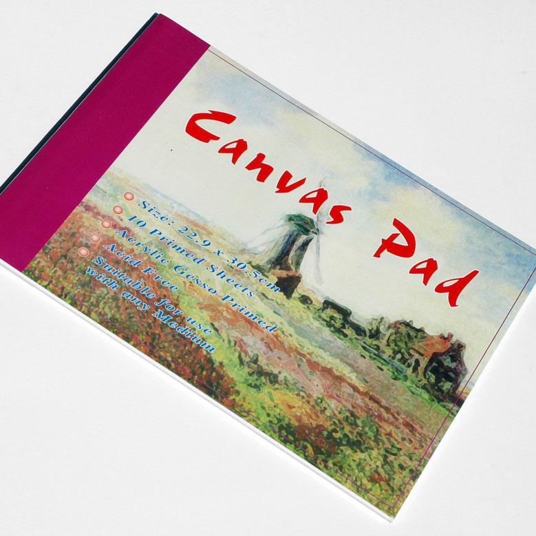 Conda canvas pad 30x40cm 10v  