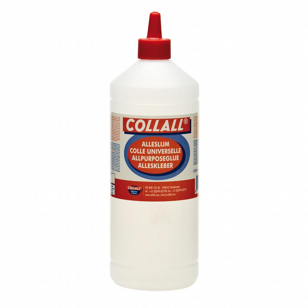 Collall Alleslijm Transparant 1 Liter – Universele Hobby- en Knutsellijm