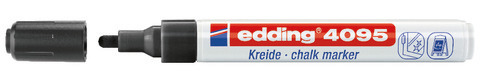 E-4095 chalk marker zwart