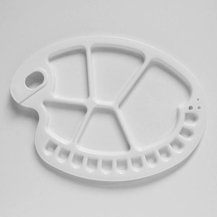 Palet plastic 25x35 ovaal 17bakjes