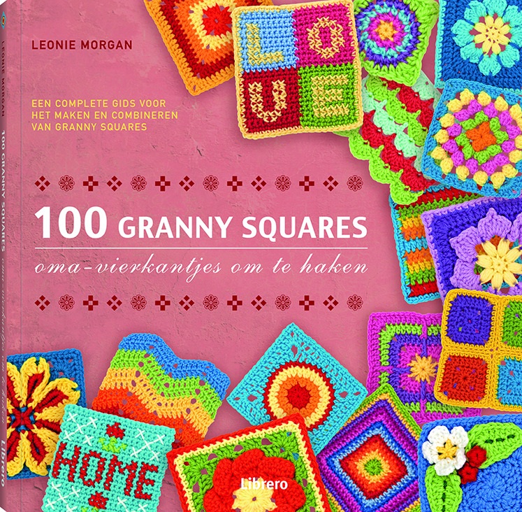 100 granny squares - Oma-vierkantjes om te haken - Leonie Morgan