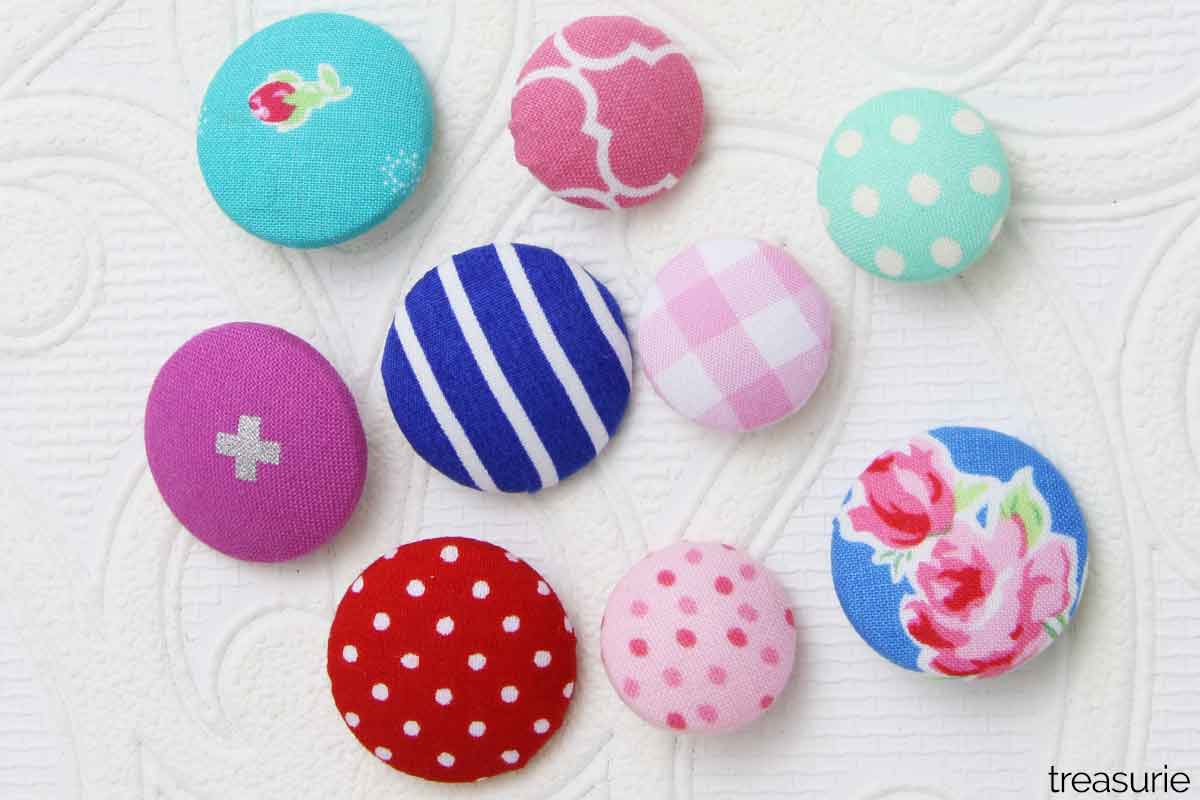 Prym Stofknopen/Buttons 38mm (krt) - Afbeelding 1