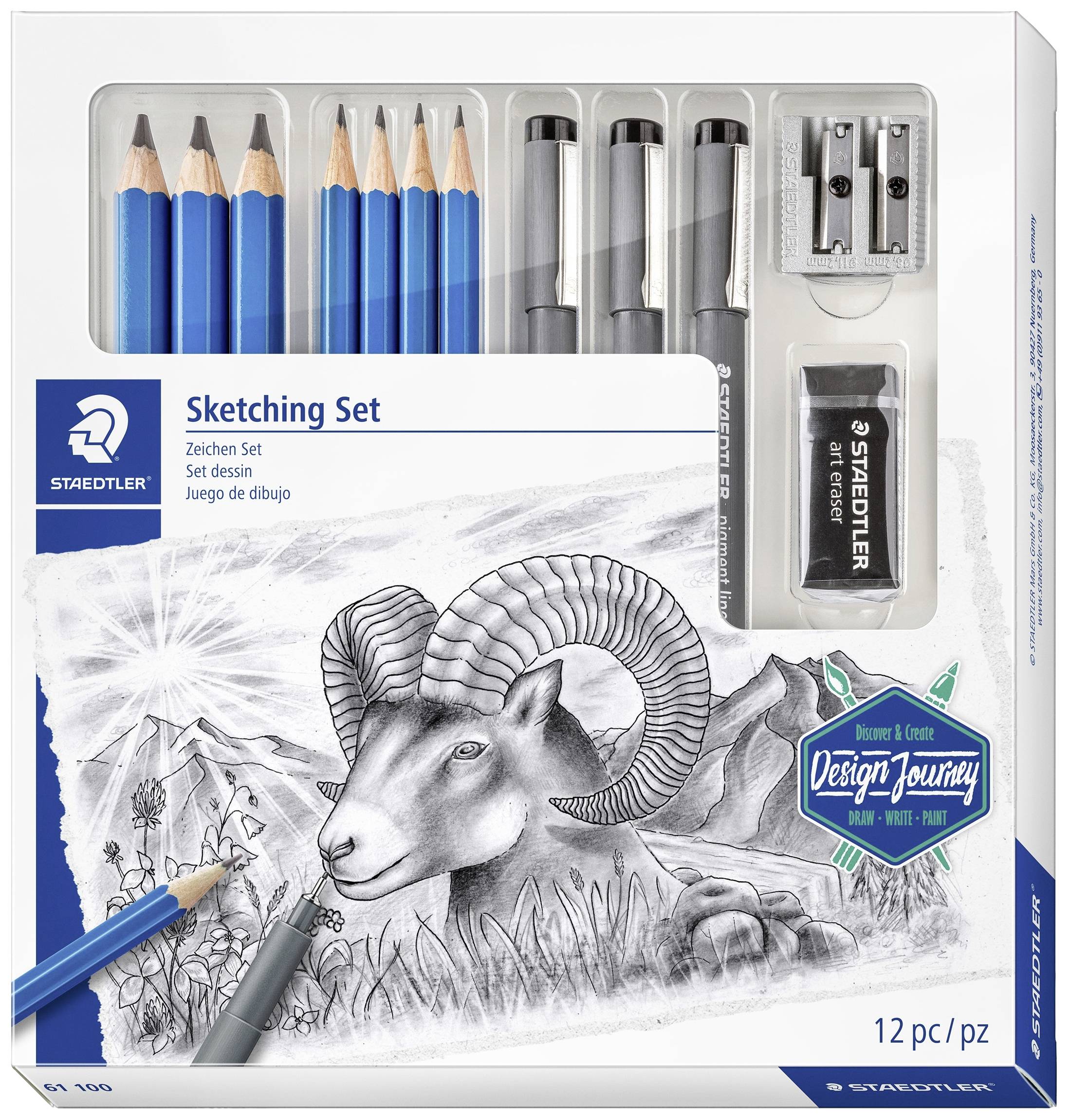 Staedtler Schets Set 12 Delig