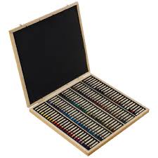 Sennelier Houten koffer Oliepastels 125 st. Universele