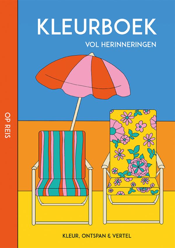 Kleurboek Vol Herinneringen Op Reis